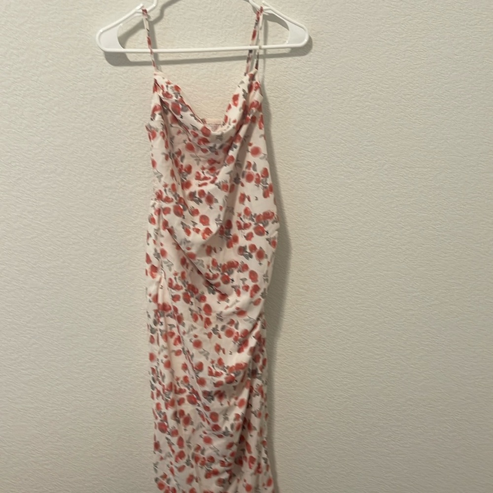 Cowl neck dress